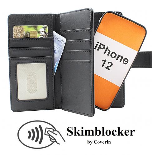 CoverinSkimblocker iPhone 12 XL Magnet Plnboksfodral