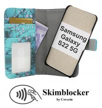 CoverInSkimblocker Magnet Designwallet Samsung Galaxy S22 5G