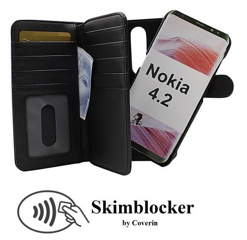 CoverinSkimblocker XL Magnet Fodral Nokia 4.2