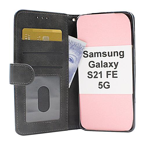 billigamobilskydd.seZipper Standcase Wallet Samsung Galaxy S21 FE 5G (SM-G990B)