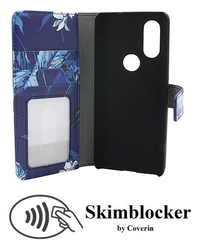 CoverinSkimblocker Magnet Designwallet Motorola One Vision