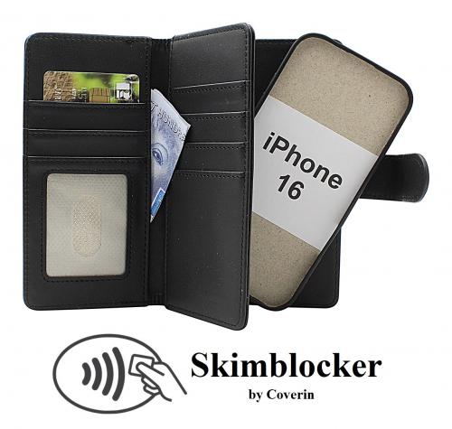 CoverinSkimblocker iPhone 16 XL Magnet Plnboksfodral