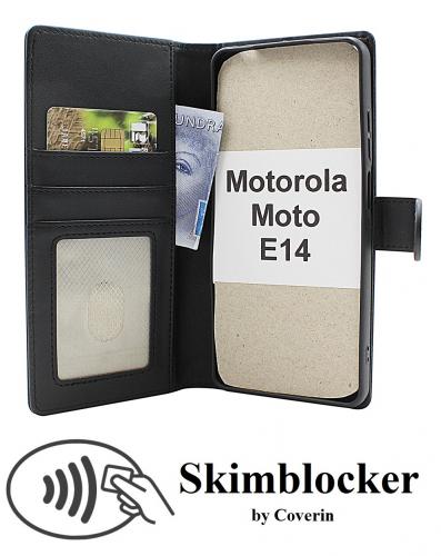 CoverinSkimblocker Motorola Moto E14 Plnboksfodral