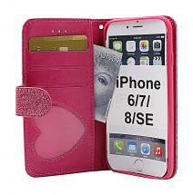 billigamobilskydd.seStandcase Glitter Wallet iPhone 7/8/SE 2nd Gen.