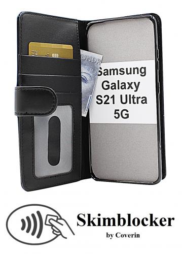 CoverinSkimblocker Plnboksfodral Samsung Galaxy S21 Ultra 5G (G998B)