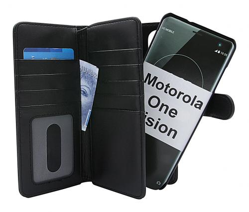 CoverinSkimblocker XL Magnet Fodral Motorola One Vision