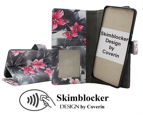 CoverinSkimblocker Samsung Galaxy S24 FE Magnet Plnboksfodral Design