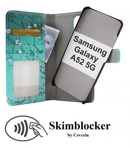 CoverInSkimblocker Magnet Designwallet Samsung Galaxy A52 / A52 5G / A52s 5G