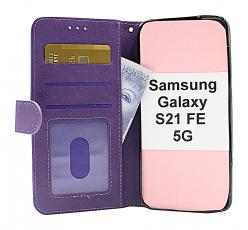 billigamobilskydd.seZipper Standcase Wallet Samsung Galaxy S21 FE 5G (SM-G990B)