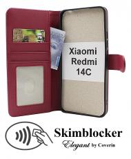 CoverinSkimblocker Xiaomi Redmi 14C Plånboksfodral