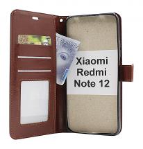 billigamobilskydd.seCrazy Horse Wallet Xiaomi Redmi Note 12