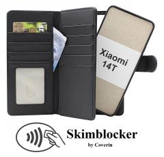 CoverinSkimblocker Xiaomi 14T 5G XL Magnet Plånboksfodral