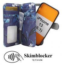 CoverInSkimblocker XL Magnet Designwallet iPhone 13 (6.1)
