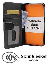 CoverinSkimblocker Plånboksfodral Motorola Moto G31/G41