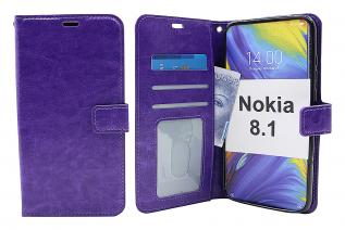 billigamobilskydd.seCrazy Horse Wallet Nokia 8.1