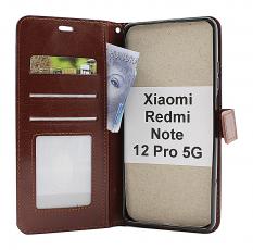 billigamobilskydd.seCrazy Horse Wallet Xiaomi Redmi Note 12 Pro 5G