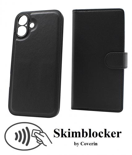 CoverinSkimblocker iPhone 16 Plus XL Magnet Plnboksfodral