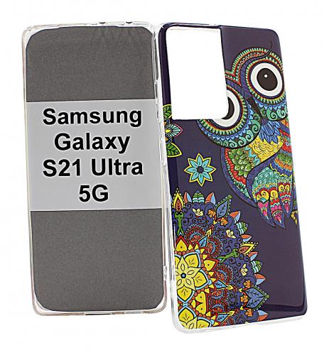 billigamobilskydd.seDesignskal TPU Samsung Galaxy S21 Ultra 5G (G998B)