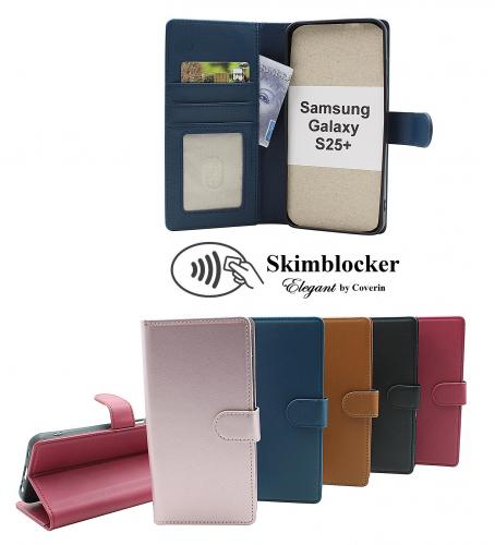 CoverinSkimblocker Samsung Galaxy S25+ Plnboksfodral