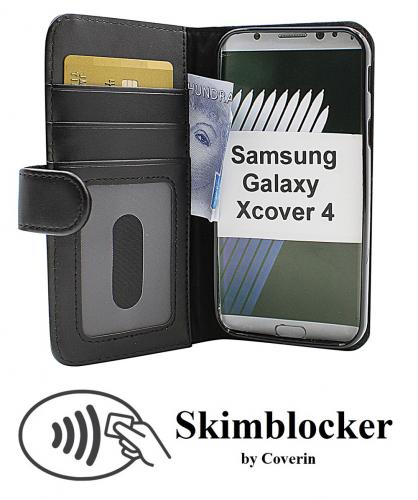 CoverinSkimblocker Plnboksfodral Samsung Galaxy Xcover 4 (G390F)