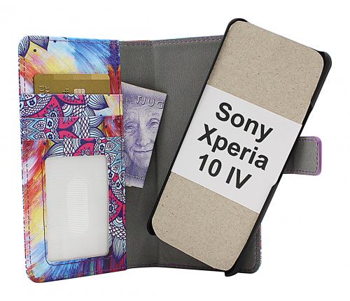 CoverinSkimblocker Magnet Designwallet Sony Xperia 10 IV 5G (XQ-CC54)