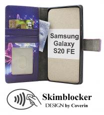 CoverinSkimblocker Samsung Galaxy S20 FE 5G Plånboksfodral Design