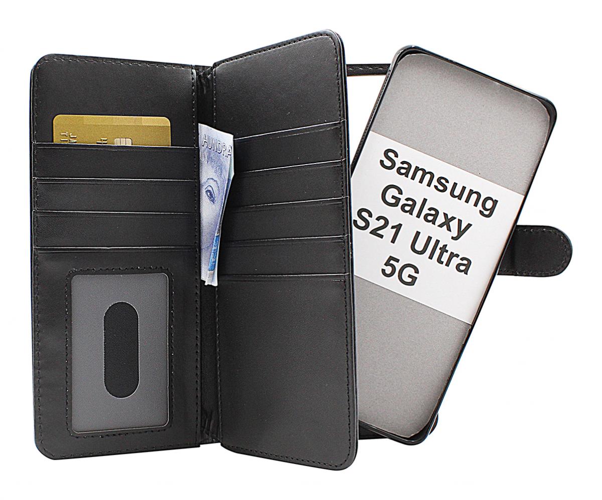 CoverInSkimblocker XL Magnet Fodral Samsung Galaxy S21 Ultra 5G (G998B)