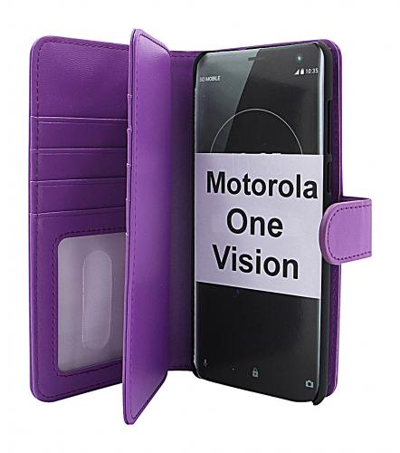 CoverinSkimblocker XL Magnet Fodral Motorola One Vision