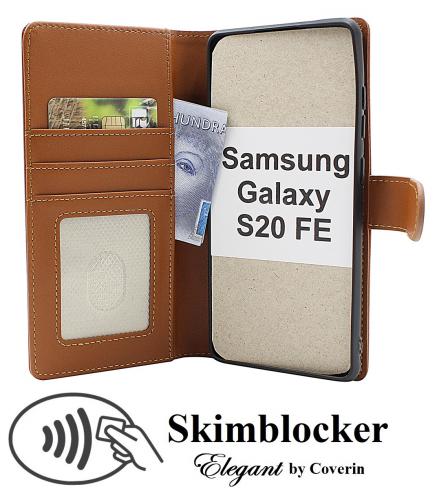 CoverinSkimblocker Samsung Galaxy S20 FE / S20 FE 5G Plnboksfodral