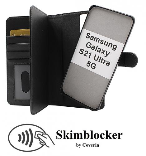 CoverinSkimblocker XL Magnet Fodral Samsung Galaxy S21 Ultra 5G (G998B)