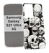 billigamobilskydd.seDesignskal TPU Samsung Galaxy S21 Ultra 5G (G998B)