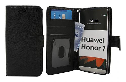 billigamobilskydd.seNew Standcase Wallet Huawei Honor 7 (PLK-L01 / PLK-AL10)