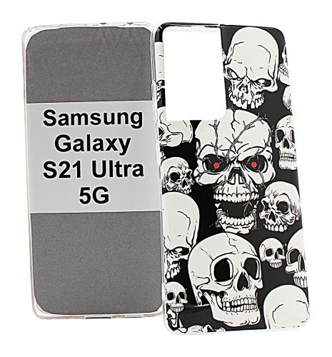 billigamobilskydd.seDesignskal TPU Samsung Galaxy S21 Ultra 5G (G998B)