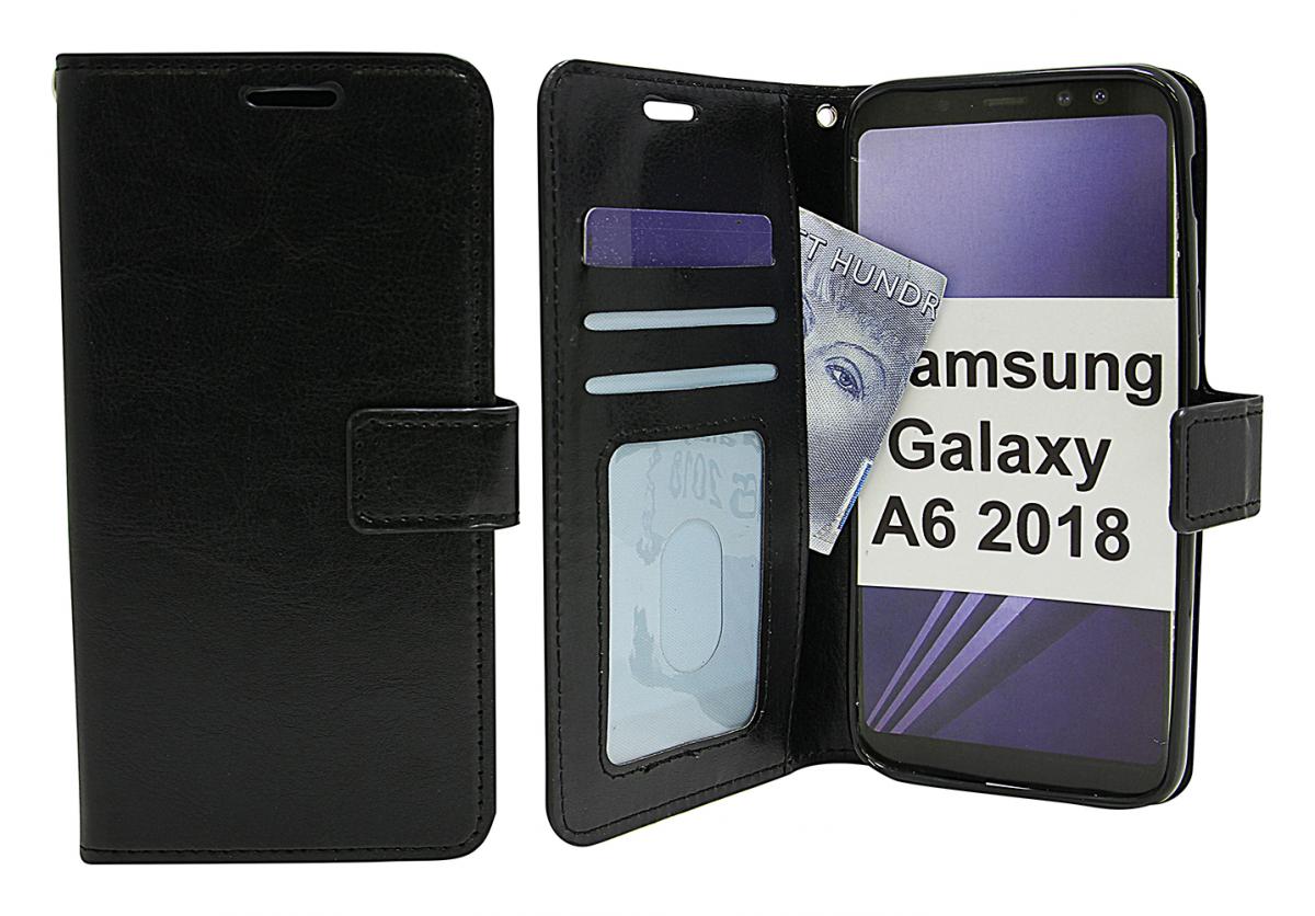 billigamobilskydd.seCrazy Horse Wallet Samsung Galaxy A6 2018 (A600FN/DS)