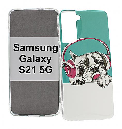 billigamobilskydd.seDesignskal TPU Samsung Galaxy S21 5G (G991B)