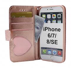 billigamobilskydd.seStandcase Glitter Wallet iPhone 7/8/SE 2nd Gen.