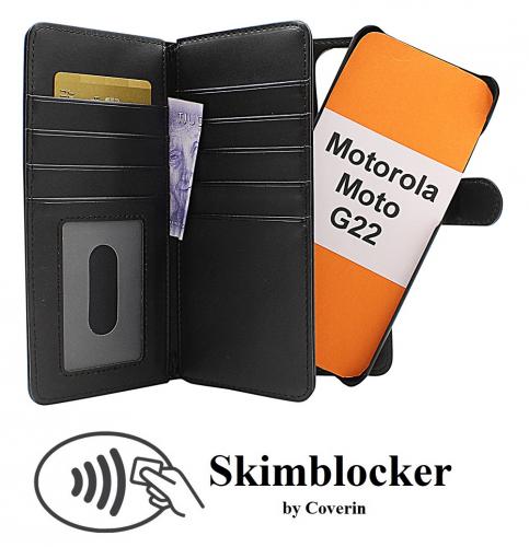 CoverinSkimblocker XL Magnet Fodral Motorola Moto G22