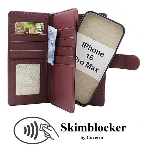 CoverinSkimblocker iPhone 16 Pro Max XL Magnet Plnboksfodral