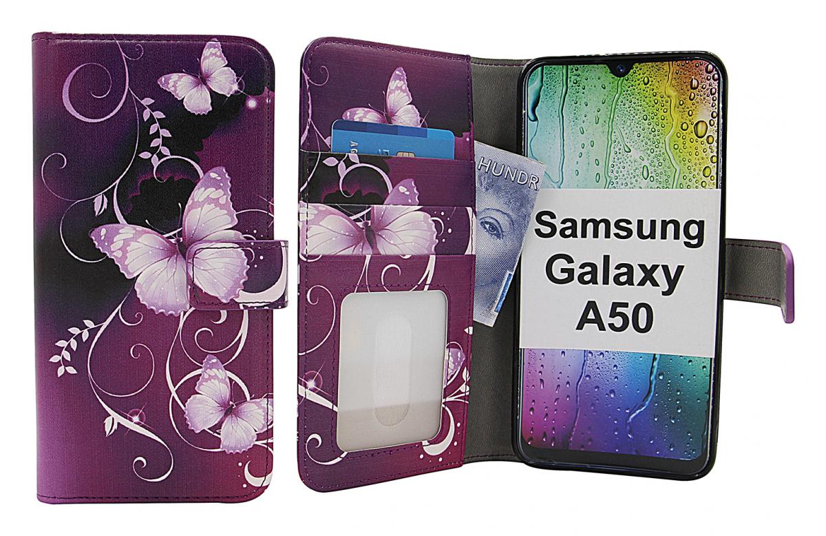 CoverInSkimblocker Magnet Designwallet Samsung Galaxy A50 (A505FN/DS)