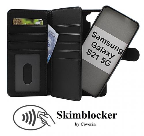 CoverinSkimblocker XL Magnet Fodral Samsung Galaxy S21 5G (G991B)