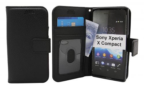 billigamobilskydd.seNew Standcase Wallet Sony Xperia X Compact (F5321)