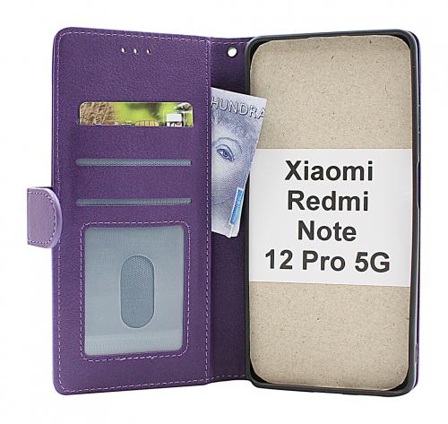 billigamobilskydd.seZipper Standcase Wallet Xiaomi Redmi Note 12 Pro 5G