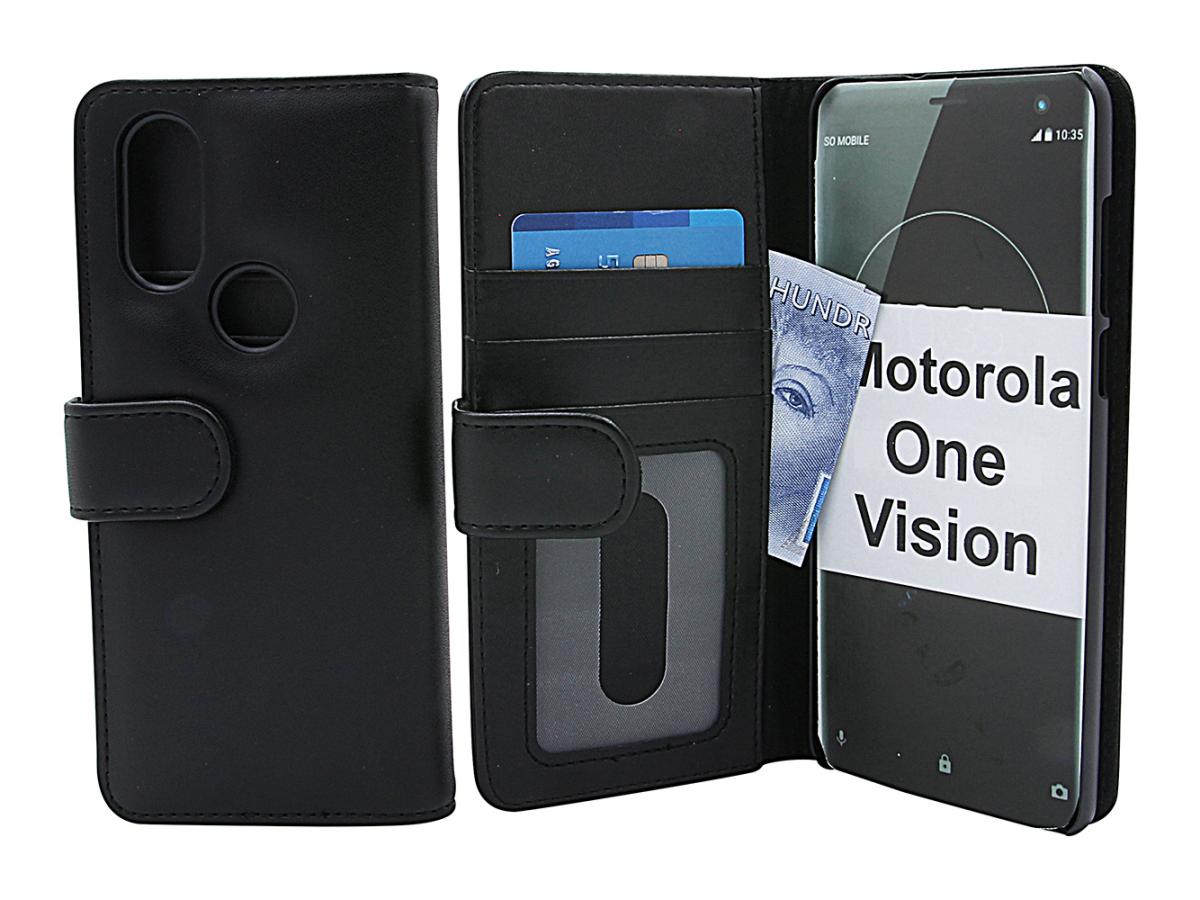 CoverInSkimblocker Plnboksfodral Motorola One Vision