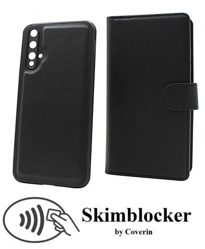 CoverinSkimblocker Huawei Nova 5T XL Magnet Plnboksfodral