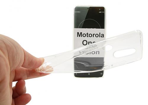 Ultra Thin TPU Skal Motorola One Vision