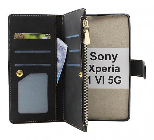 billigamobilskydd.seXL Sony Xperia 1 VI 5G Lyx Plnboksfodral