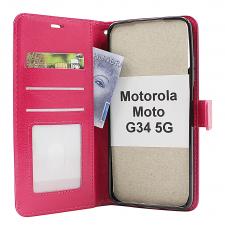 billigamobilskydd.seCrazy Horse Wallet Motorola Moto G34 5G