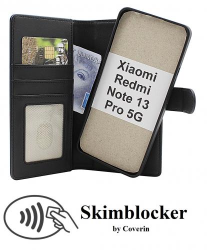 CoverinSkimblocker Xiaomi Redmi Note 13 Pro 5G Magnet Plnboksfodral