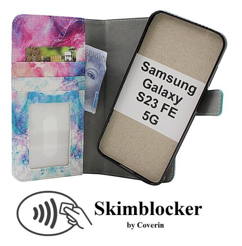 CoverinSkimblocker Magnet Designwallet Samsung Galaxy S23 FE 5G