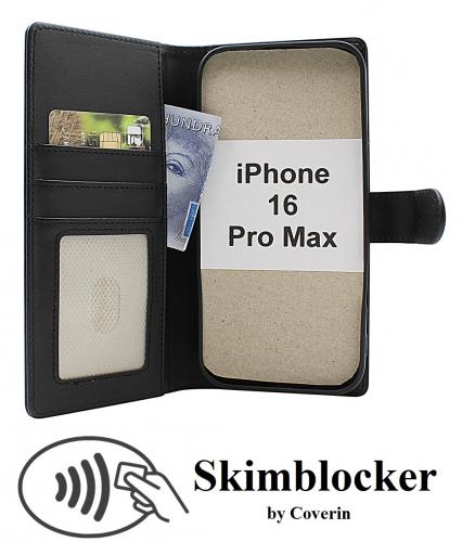 CoverinSkimblocker iPhone 16 Pro Max Magnet Plnboksfodral